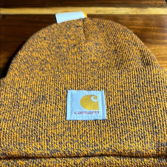 Carhartt Brown Knit Beanie - Picture 2 of 3